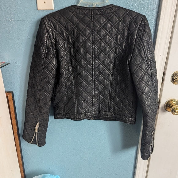 MNG Quilted Black Jacket - Picture 5 of 7